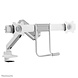 Neomounts Neomounts DS75-450WH2 full motion monitorarm Neomounts Neomounts DS75-450WH2 full motion monitorarm