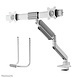 Neomounts Neomounts DS75-450WH2 full motion monitorarm Neomounts Neomounts DS75-450WH2 full motion monitorarm