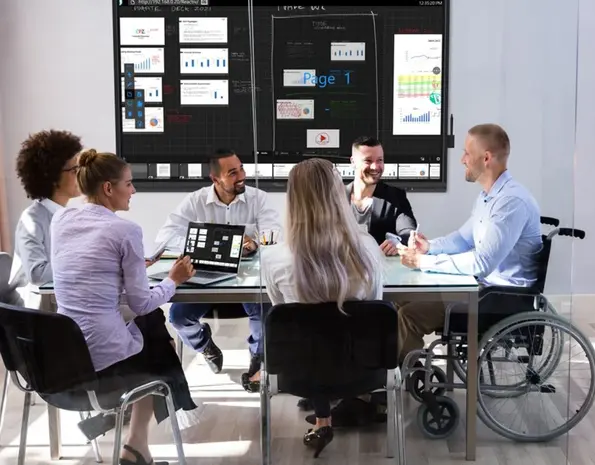 Optoma Optoma 5863RK 86" interactive flatpanel display Optoma Optoma 5863RK 86" interactive flatpanel display