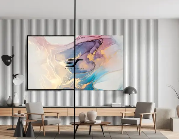 Elite Screens Elite Screens Aeon Edge Free CineWhite HDTV Elite Screens Elite Screens Aeon Edge Free CineWhite HDTV