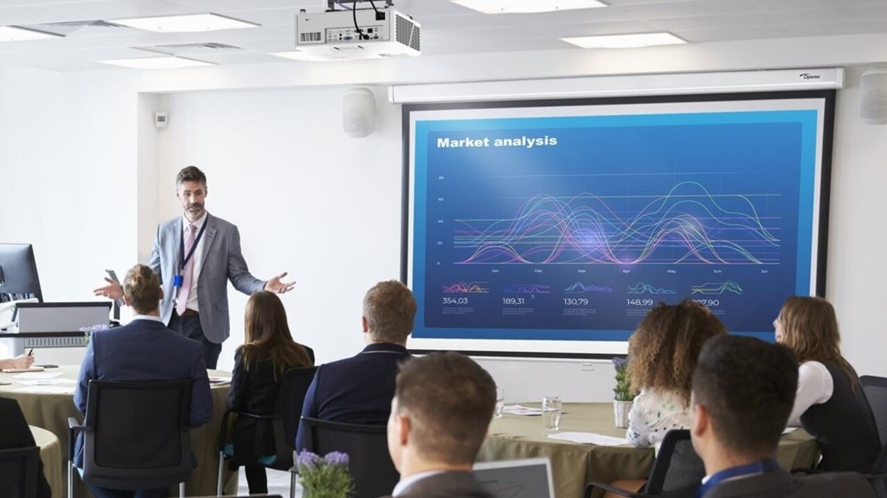 Optoma Optoma ZH350ST Full HD laser projector tweede kans Optoma Optoma ZH350ST Full HD laser projector tweede kans