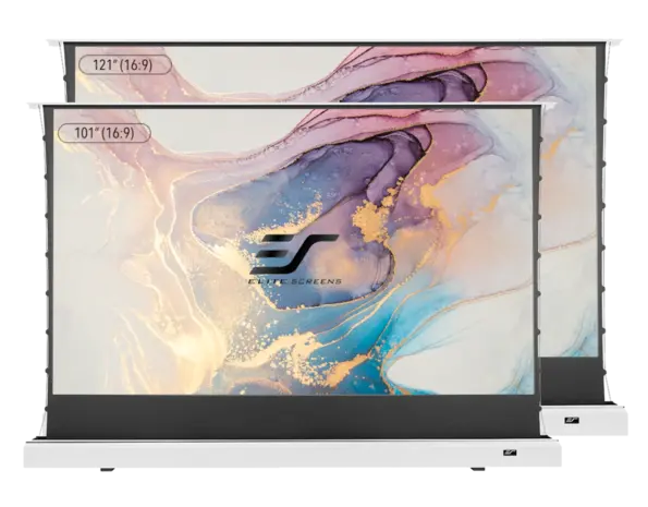 Elite Screens Elite Screens Kestrel floor up StarBright CLR