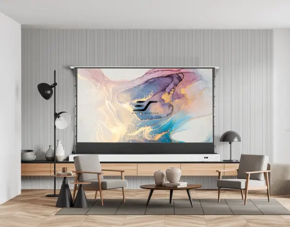 Elite Screens Elite Screens Kestrel floor up StarBright CLR Elite Screens Elite Screens Kestrel floor up StarBright CLR