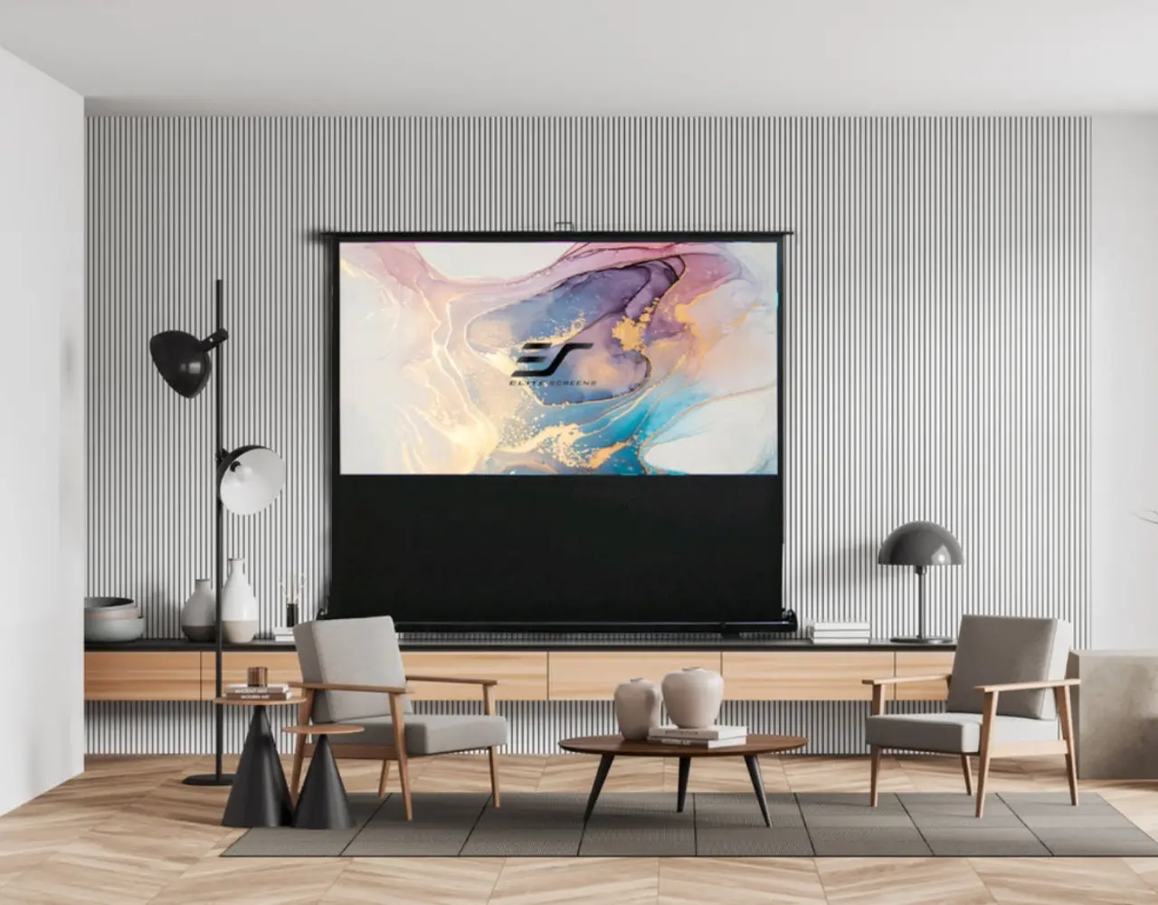 Elite Screens Elite Screens ezCinema Plus Wide MaxWhite Elite Screens Elite Screens ezCinema Plus Wide MaxWhite