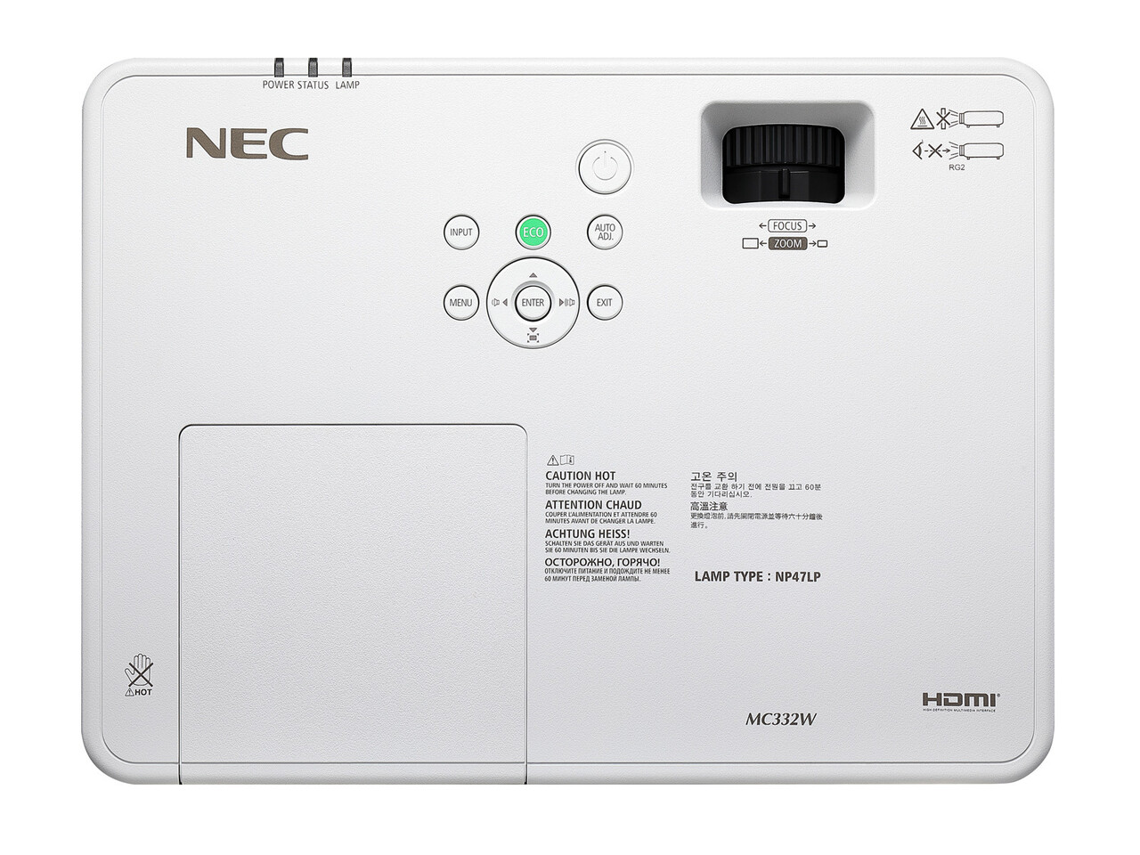 NEC NEC MC332W