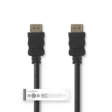 Nedis Nedis HDMI kabel 0.5 meter Nedis Nedis HDMI kabel 0.5 meter