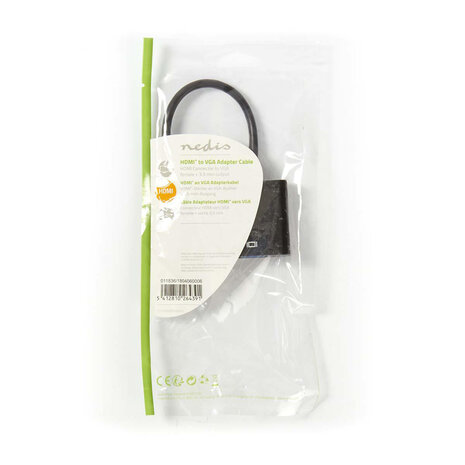 Nedis Nedis VGA-HDMI kabel 20 cm Nedis Nedis VGA-HDMI kabel 20 cm