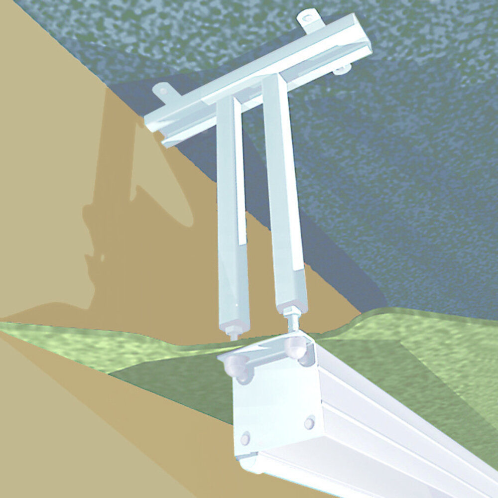 Da-Lite Da-Lite plafondbeugel FlexScreen 40-60 cm Da-Lite Da-Lite plafondbeugel FlexScreen 40-60 cm