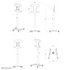 Newstar Newstar PLASMA-M1400 flat panel vloer standaard Newstar Newstar PLASMA-M1400 flat panel vloer standaard