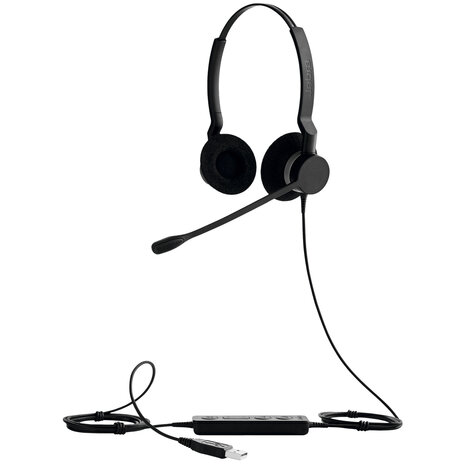 Jabra Jabra BIZ 2300 USB Microsoft Lync Duo Monauraal Hoofdband Zwart hoofdtelefoon Jabra Jabra BIZ 2300 USB Microsoft Lync Duo Monauraal Hoofdband Zwart hoofdtelefoon