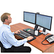 Ergotron Ergotron WorkFit WorkFit-A, Dual Ergotron Ergotron WorkFit WorkFit-A, Dual