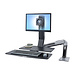 Ergotron Ergotron WorkFit WorkFit-A, Single LD @ Worksurface+ Ergotron Ergotron WorkFit WorkFit-A, Single LD @ Worksurface+