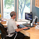 Ergotron Ergotron WorkFit WorkFit-A, Single LD @ Worksurface+ Ergotron Ergotron WorkFit WorkFit-A, Single LD @ Worksurface+