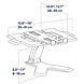 Ergotron Ergotron Neo-Flex Notebook Lift Stand Ergotron Ergotron Neo-Flex Notebook Lift Stand