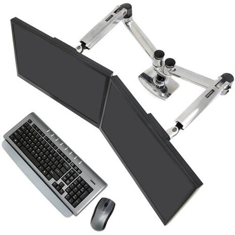 Ergotron Ergotron LX Series Dual Side-by-Side Arm Ergotron Ergotron LX Series Dual Side-by-Side Arm