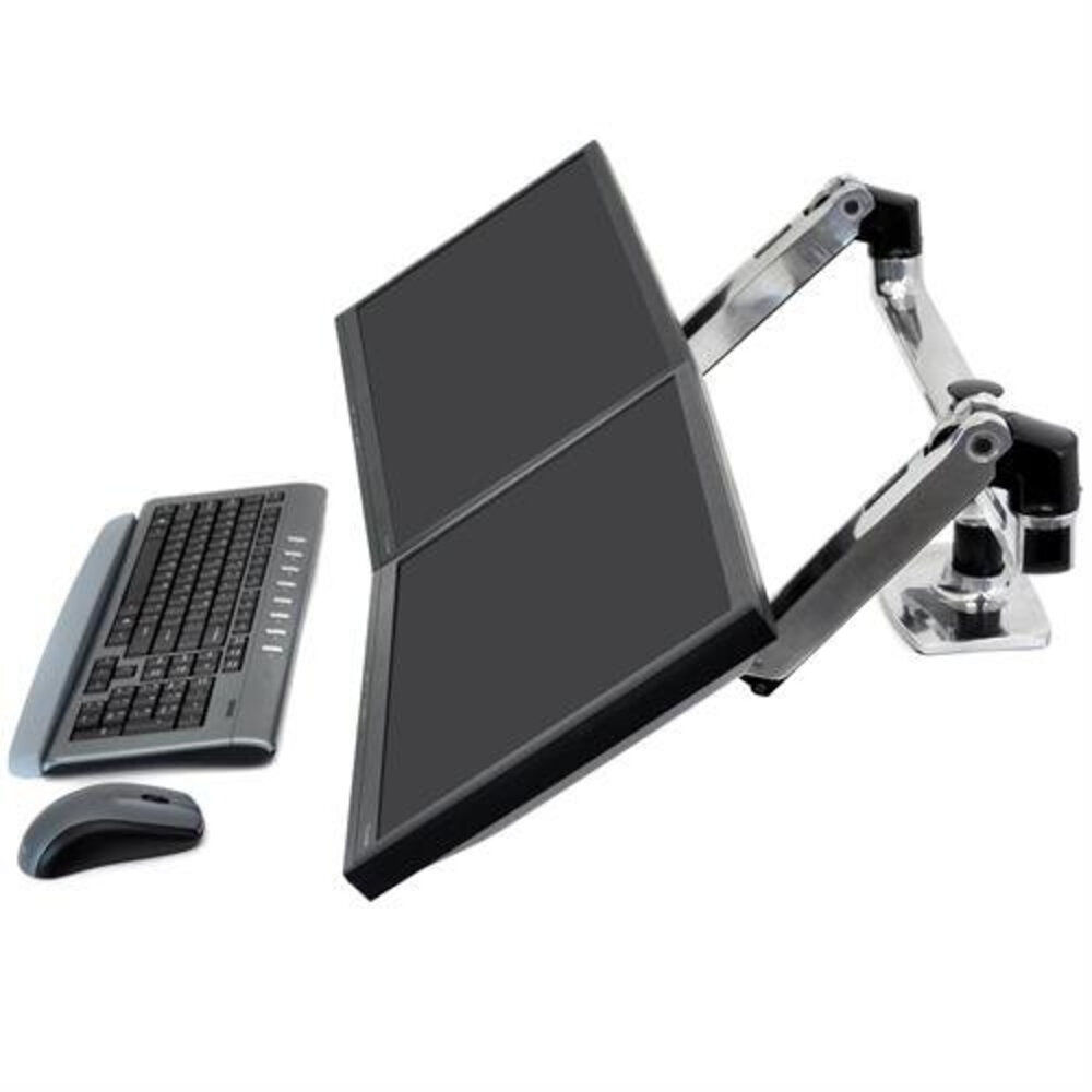 Ergotron Ergotron LX Series Dual Side-by-Side Arm Ergotron Ergotron LX Series Dual Side-by-Side Arm