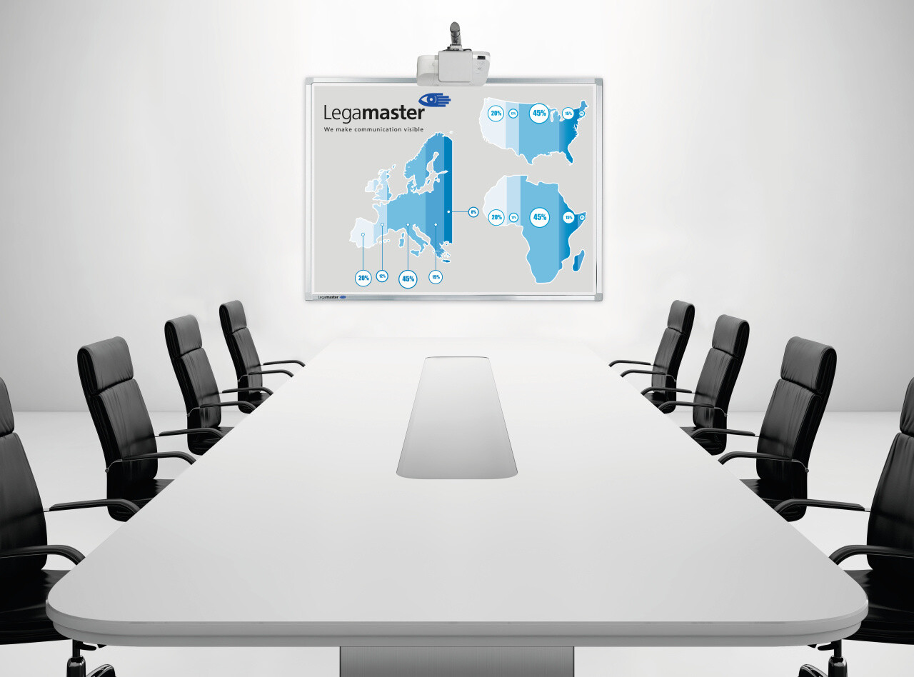 Legamaster Legamaster Professional Hybrid Flex 77'' Legamaster Legamaster Professional Hybrid Flex 77''