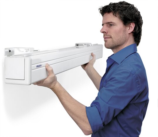 Da-Lite Da-Lite Compact Manual 74 inch Matte White Da-Lite Da-Lite Compact Manual 74 inch Matte White