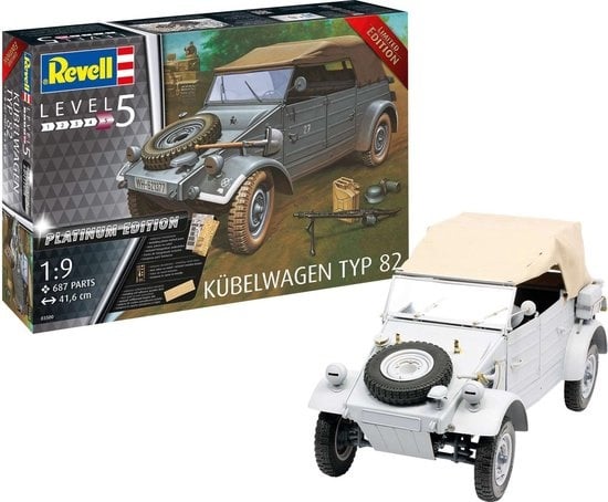 Revell 1:9 Revell 03500 Kübelwagen Typ 82 - Limited Edition! Plastic kit