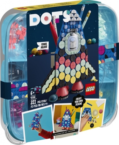 Lego Lego dots pennenhouder rocket