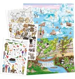 Create your dierentuin ZOO stickerboek dieren