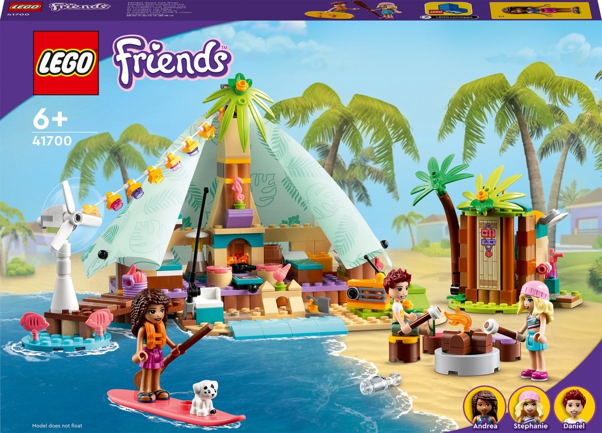 Ver weg vrouw verzekering Lego friends strand camping - Speelgoed Kampioen