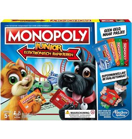 Hasbro Monopoly Junior Elektronisch Bankieren - Bordspel