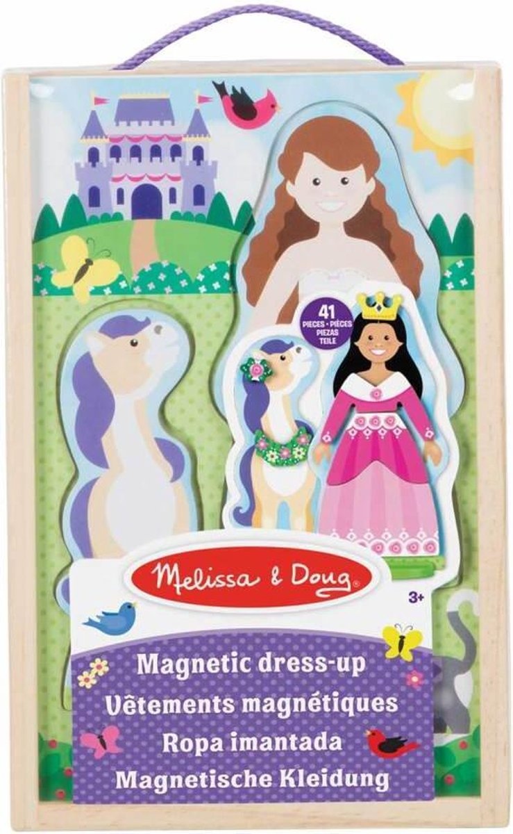 M&d magn. aankleedpop princess