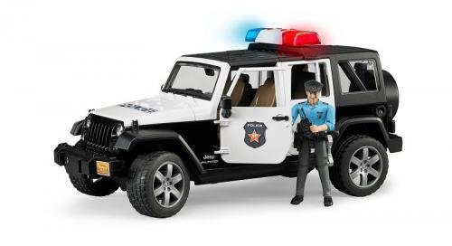 Bruder Bruder Jeep Wrangler Unlimited Rubicon Politie