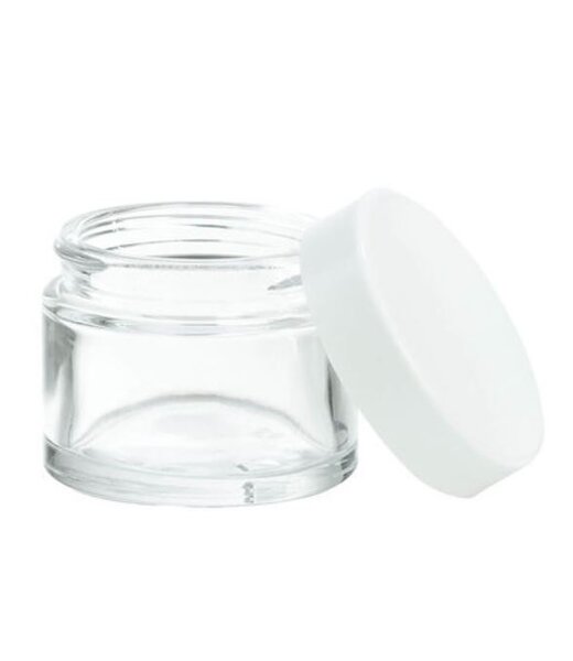 glazen pot 100 ml.