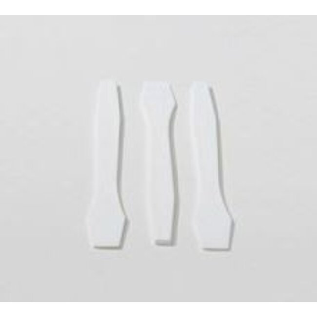 cremespatel 13 cm. 5 stuks