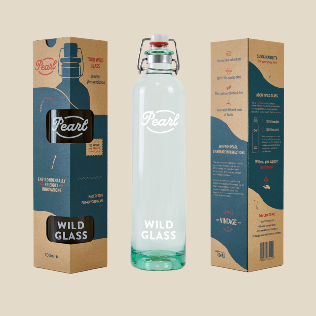 Pearl Philos fles gerecycled glas 700 ml.