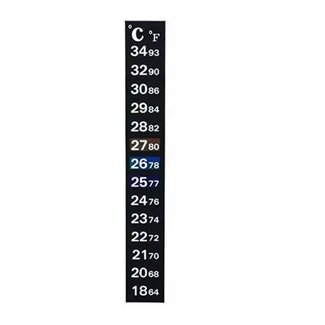 Sticker thermometer strip