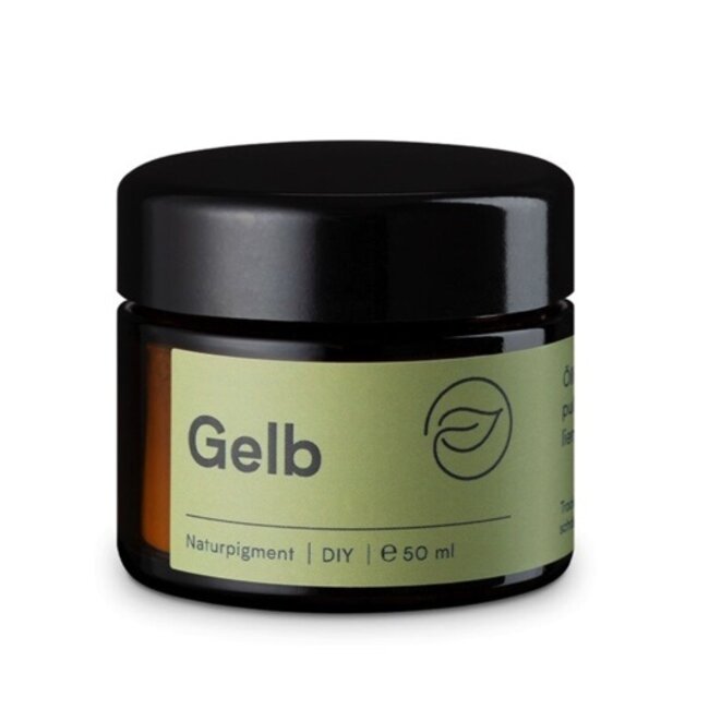 Natuurpigment geel-gelb 50 ml.