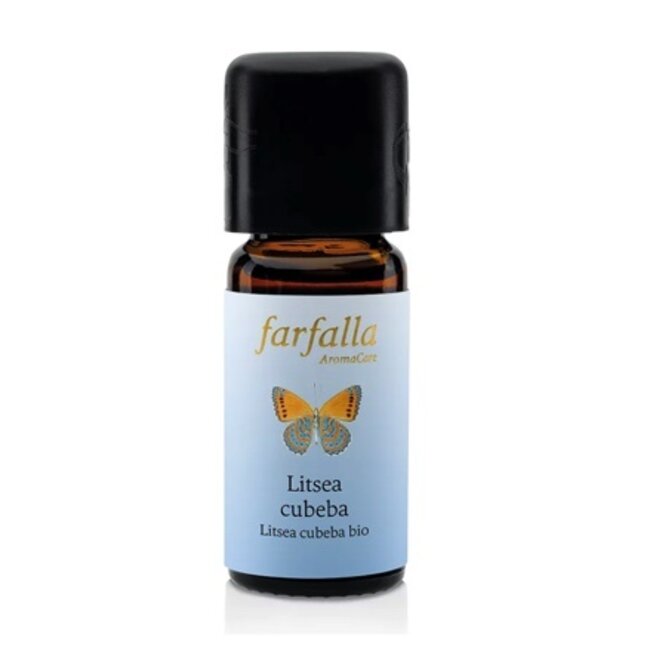 Farfalla Litsea Cubeba (May Chang) etherische olie BIO 10 ml.