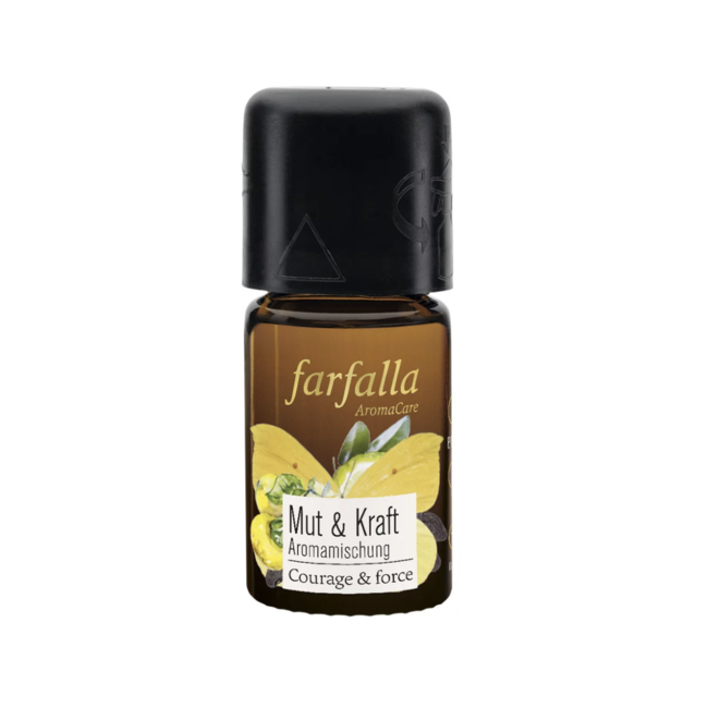 Farfalla Moed & kracht etherische olie compositie 5 ml.