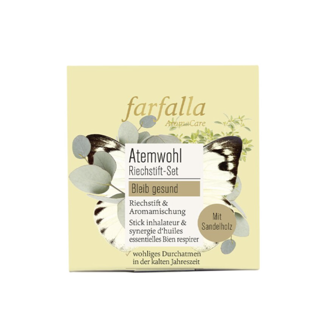 Farfalla Inhalator set Adem vrij (Atemwohl)