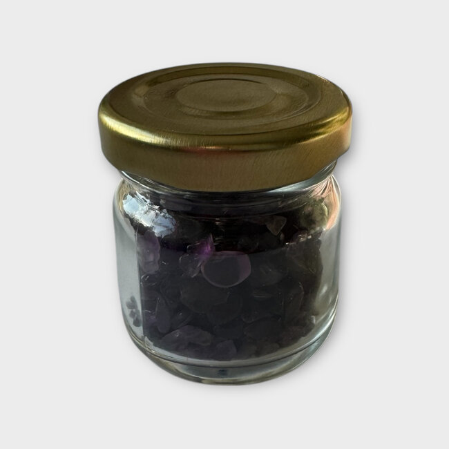 Edelstenen amethist 50 gram
