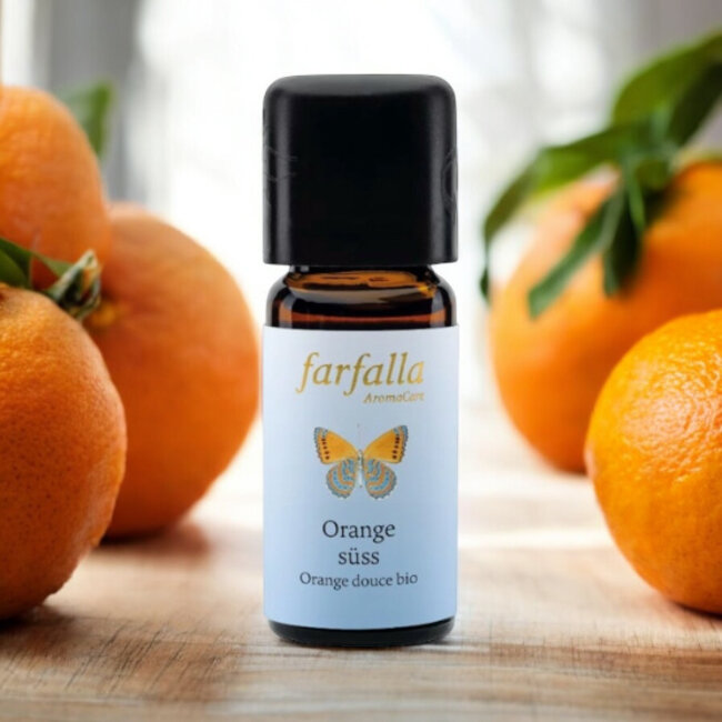 Farfalla Sinaasappel, zoet  etherische olie BIO 10 ml.