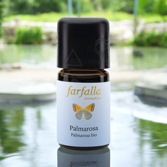 Farfalla Palmarosa etherische olie BIO 5 ml.
