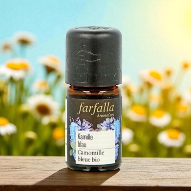 Farfalla Kamille blau, echte Kamille etherische olie BIO 3 ml.