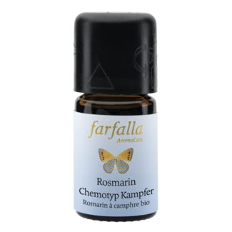 Farfalla Rozemarijn (Rosmarin) ct Kamfer, BIO demeter  5 ml.