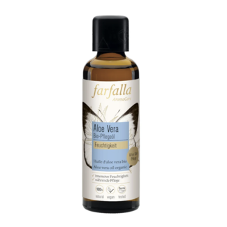 Farfalla Aloe vera Bio Pflege Öl (aloe vera olie)
