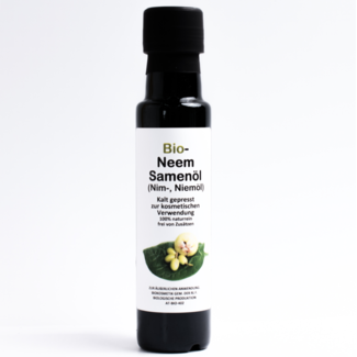 Neemolie bio  (neemöl) 100 ml.