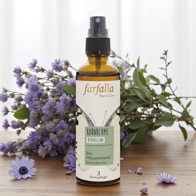 Farfalla Korenbloem (Kornblume) hydrolaat BIO 75 ml.