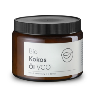 Kokosolie/kokosöl - BIO - VCO 500 ml.