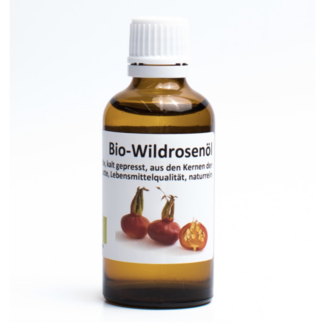 Rozenbottel (Wildrosen öl) olie BIO 50 ml.