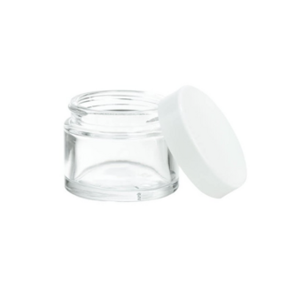 glazen pot 50 ml.
