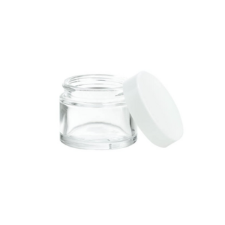 glazen pot 30 ml.