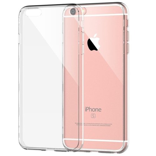 Forza Refurbished Forza iPhone 7 Plus/8 Plus Hoes transparant + tempered glass Forza Refurbished Forza iPhone 7 Plus/8 Plus Hoes transparant + tempered glass